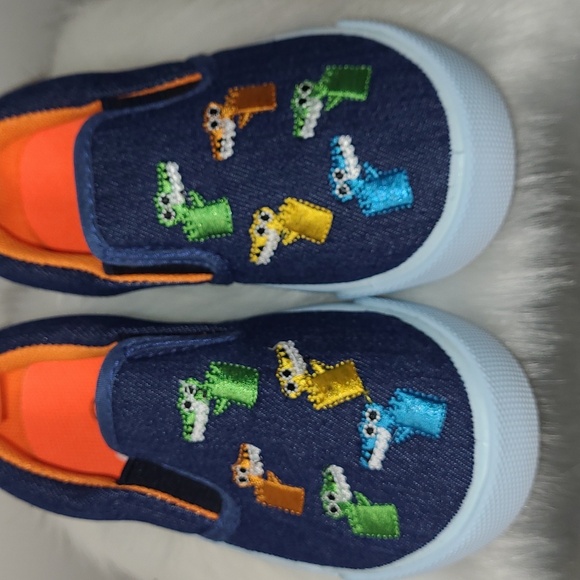 PAPOS Kids Toddler Slip-On Sneakers with Embroidery Gators NWT Size 5 - Picture 10 of 10